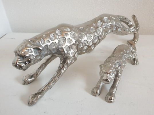 leopard zilver